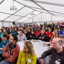 Image of an Audience at BogFest