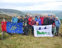 Participants of the Kinder Guided Walk 