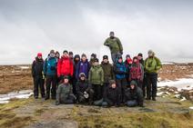 Attendees of the Black Hill field trip 