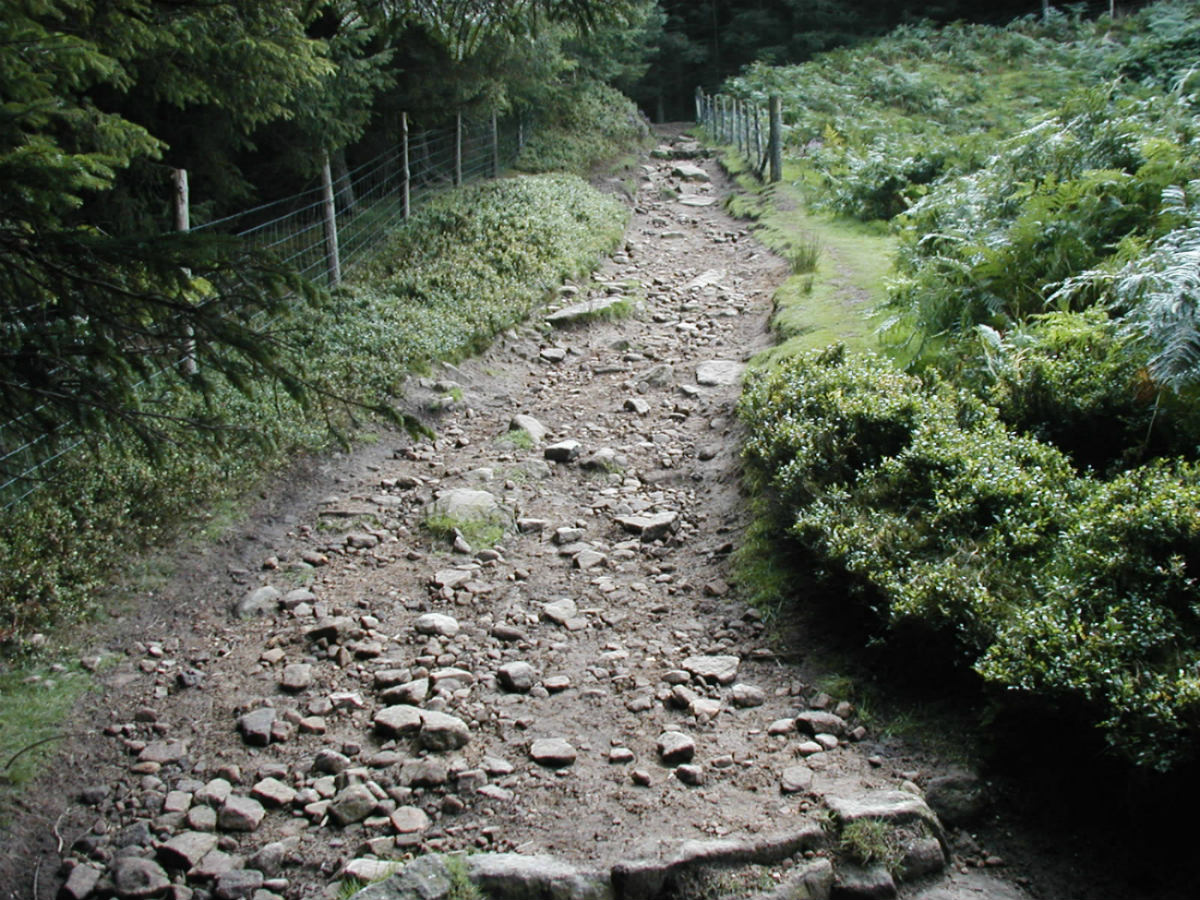 Cut gate before restoration works in 2007