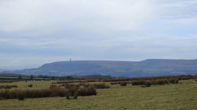 View to Holcombe Moor - part of the Moor Carbon Project ©National Trust