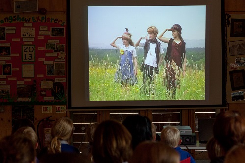 Theatre production for the MoorLIFE Awards performed by pupils 