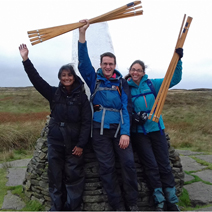 Peak District scientists celebrating award win