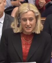 Image of MP Ruth George in Parliament 