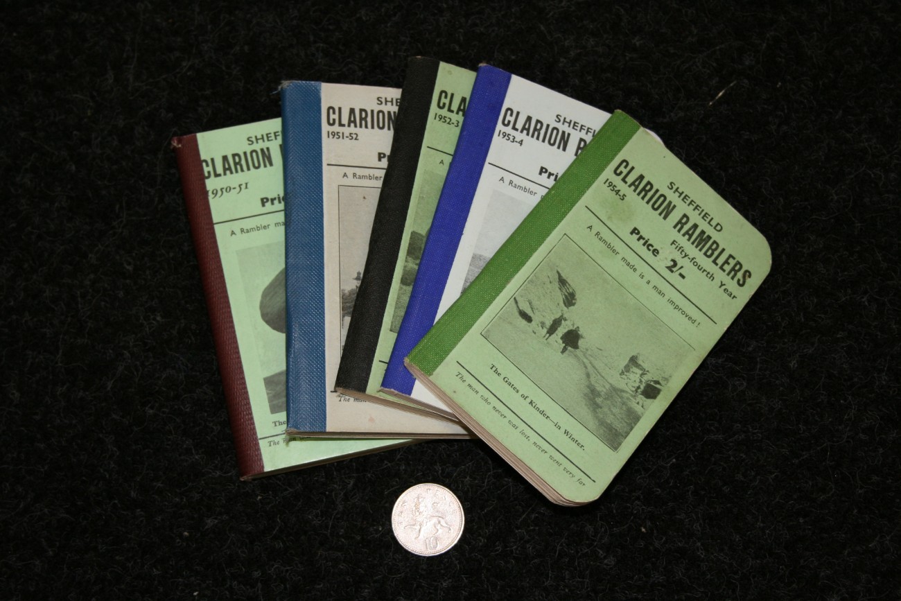 Clarion ramblers booklets