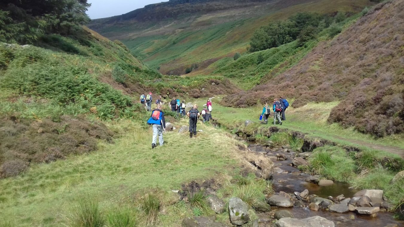 Junior rangers at Grindsbrook