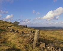 Picture of Top Withens that inspired the book Wuthering Heights - taken by Simon Warner 