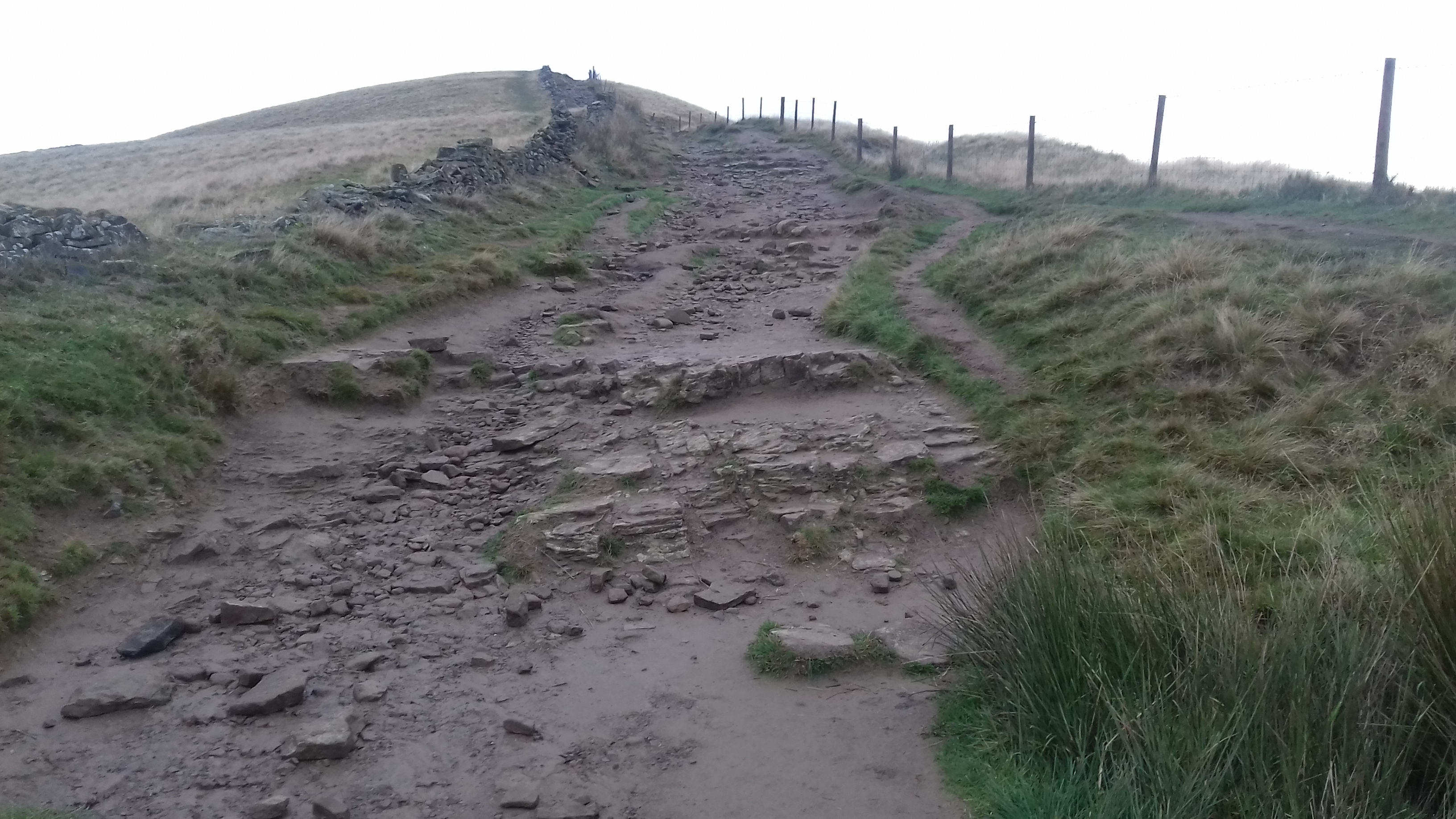 Erosion on the great ridge